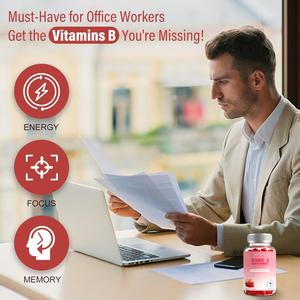 Gomitas de Complejo Vitamínico B de Alta Potencia con B12 y B6 para Aumentar la Energía, Aliviar el Estrés y Mejorar la Salud Inmunológica - Product Image 5