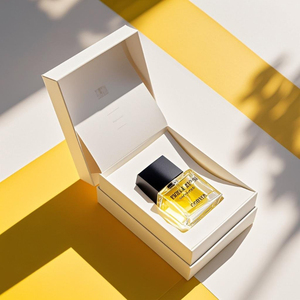 Wholesale Luxury Perfume Glass Bottle <b>Empty</b> Crimp Wooden Cap Spray Clear Square 30ML 50ML 100ML Perfume Bottle with <b>Gift</b> <b>Box</b> - Product Image 1