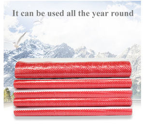 Imperméable 65g 78g PP Bâche Rouge Blanc Et Bleu Bâche Couvre Fabricant - Product Image 6