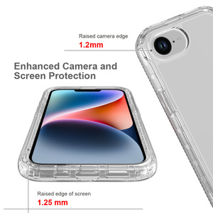 <span class=keywords><strong>Coque</strong></span> pour <span class=keywords><strong>iPhone</strong></span> 16e avec protecteur d'écran intégré, antichoc à 360 degrés couverture de téléphone <span class=keywords><strong>avant</strong></span> + arrière pour <span class=keywords><strong>iPhone</strong></span> 16 <span class=keywords><strong>Pro</strong></span> <span class=keywords><strong>Max</strong></span> - Product Image 5