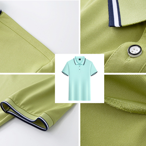 Abbigliamento equestre estivo in seta di ghiaccio Polo da uomo da uomo traspirante da asciugatura rapida top Polo da corsa <span class=keywords><strong>a</strong></span> <span class=keywords><strong>cavallo</strong></span> per pilota - Product Image 4
