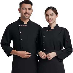 Chemise de travail Performance Kitchen Cooking Apparel avec logo de manteau Cuisine d'extérieur par Chef - Product Image 1