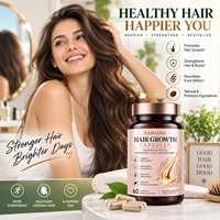 Capsules de croissance capillaire sous marque privée : Nourrissent les racines, favorisent des cheveux plus épais et plus volumineux – Fournisseur OEM/ODM