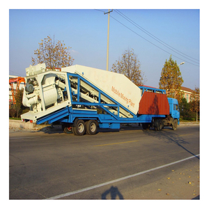 Bán Hot Xách Tay Bê Tông Hàng Loạt Nhà Máy-Di Động Sẵn Sàng Trộn Trộn Thiết Bị Cho Xây Dựng Nhỏ - Product Image 4