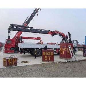 Shacman Delong 8x4 16 Ton Folding <b>Arm</b> <b>Lorry</b> <b>Crane</b> Hydraulic Boom <b>Crane</b> Truck for Construction and Engineering Lifting - Product Image 5
