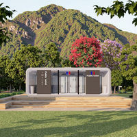 Toilettes portables de luxe haut de gamme au design moderne, respectueuses de l'environnement, pour parcs paysagers extérieurs, chantiers de construction, aires de jeux