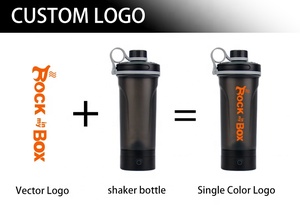 เครื่องปั่นแบบถอดได้พร้อมพอร์ตดื่มกว้าง ชาร์จด้วย USB แก้วเชคโปรตีนไฟฟ้า สำหรับเครื่องดื่มโปรตีน - Product Image 6