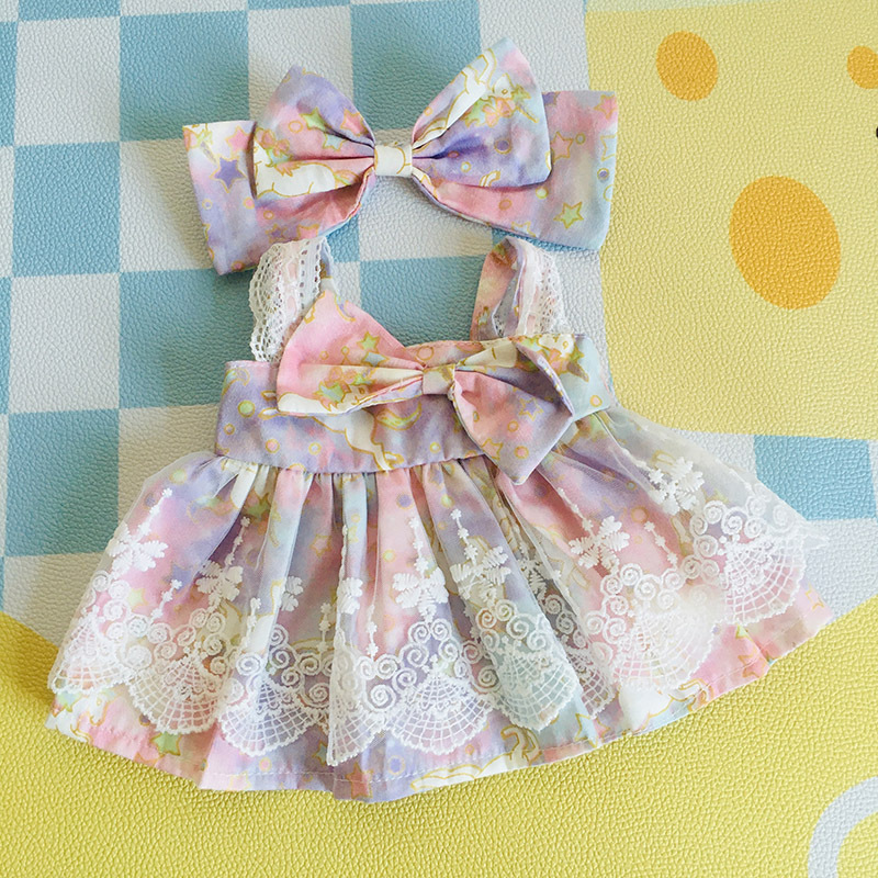 Pink unicorn strap dress hairband