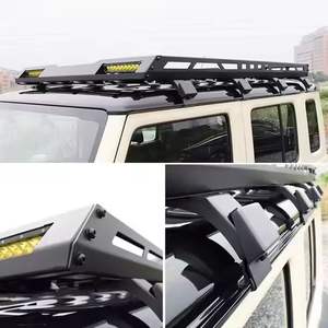 Accessoires de modification tout-terrain pour Jimny cinq portes 2023-2025, <span class=keywords><strong>porte</strong></span>-bagages de toit extensible en alliage d'aluminium durable - Product Image 4