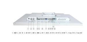 Sản xuất nóng bán 27 ''High Definition <span class=keywords><strong>LCD</strong></span> y tế nội soi <span class=keywords><strong>Monitor</strong></span> cho 4K phẫu thuật hiển thị - Product Image 3