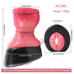 Masturbador de Silicona con Forma de Pezón de Caballo Sunshine Liya Hoof Fantasy, Juguete Sexual Masculino con Temática Peluda, Novedad 2026 - Product Image 6