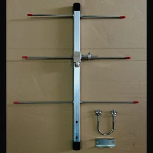 Antena de Radio HAM Portátil Desmontable de Alta Ganancia de 3 Elementos, Polarización Vertical Ajustable, Comunicación Óptima, Yagi YI-D-3' Yag - Product Image 2