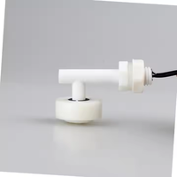 Interruptor de sensor de nivel de agua líquida con bola flotante de contacto de lengüeta magnética de acero inoxidable de montaje lateral de alta temperatura y alto voltaje