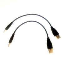 Cable de Carga Mini USB DC Jack, Carga Rápida de 3A, Diseño Ecológico de Moldeo por Inyección, Cable de PVC con Núcleo de Cobre Puro