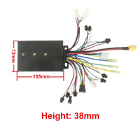 Kit de contrôleur de moteur à capteur Hall pour vélo électrique 36V 48V 26A 500W 750W avec écran SW900
