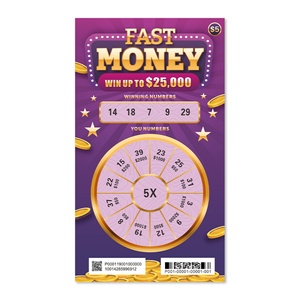 Limited Edition Jackpot Card <b>Ticket</b> Free Design Consultation Custom Logo Size Scratch Off Lottery - Product Image 4