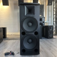 Haut-parleurs professionnels ME-25 Dual 15 pouces pour scène, enceintes de haute puissance pour extérieur