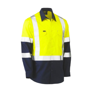 Tùy chỉnh bán buôn thoáng khí bảo hộ lao động in logo phản quang quần áo an toàn Hi VIS xây dựng khai thác mỏ công nghiệp công nhân đồng phục - Product Image 3
