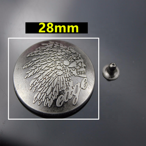 कारखाने सजावटी Rivets के लिए थोक धातु Rivets स्टड चमड़े - Product Image 2