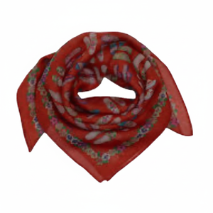 Pañuelo Cuadrado de Algodón de Alta Calidad Hecho a Mano con Diseño de Calavera e Impresión Digital Sólida, el Mejor Color Personalizado para Hombres y Mujeres - Product Image 1