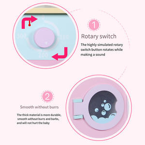 COMMIKI Giocattoli Educativi <span class=keywords><strong>in</strong></span> <span class=keywords><strong>Legno</strong></span> Frigorifero Giocattolo Cucina <span class=keywords><strong>in</strong></span> <span class=keywords><strong>Legno</strong></span> <span class=keywords><strong>per</strong></span> <span class=keywords><strong>Bambini</strong></span> Cucina Gioco Moderna - Product Image 5