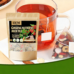 Té Desintoxicante de Ginseng Chino para la Salud de Hombres y Mujeres, Sin Azúcar, con Sabor Floral, en Ladrillo de 125g, en Caja y en Bolsas - Product Image 3