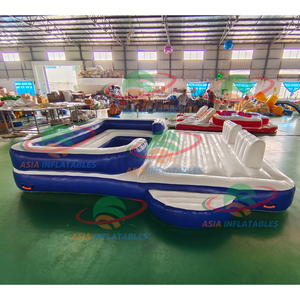 Radeau de brise tropicale pour <span class=keywords><strong>6</strong></span> <span class=keywords><strong>personnes</strong></span>, grande île de détente flottante <span class=keywords><strong>gonflable</strong></span> pour adultes et enfants, vente en gros - Product Image 5