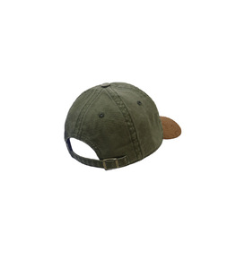 Custom American Style Vintage Sports Baseball Cap <b>Dad</b> <b>Hat</b> Embossed Leather Patch Curved Brim Velour Fabric Letter Print - Product Image 3