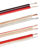 Câble de haut-parleur en cuivre pur à 99 % de qualité supérieure, sur mesure, fabriqué en usine OEM, calibre 16