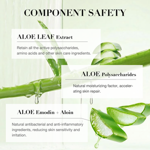 Gel de Hoja de <span class=keywords><strong>Aloe</strong></span> Orgánico Puro al 99% OEM con Polisacáridos de <span class=keywords><strong>Aloe</strong></span>, Sin Aloína, Calmante e Hidratante para Piel con Quemaduras Solares, Marca Privada - Product Image 3