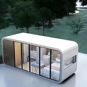 MK P20 táo cabin Kết Cấu Thép giường | container thép bằng gỗ mô-đun khách sạn ký túc xá nhà hàng | thoáng khí midcentury - Product Image 2