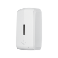 Distributeur de savon mural pour salle de bain 1000ml Distributeur automatique de savon mousse liquide en plastique ABS PP avec bouteille rechargeable