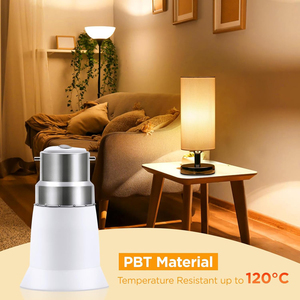 <span class=keywords><strong>B22</strong></span> Để <span class=keywords><strong>E27</strong></span> Ánh Sáng Bóng Đèn <span class=keywords><strong>Adapter</strong></span> Chuyển Đổi Ổ Cắm Cơ Sở Giữ Đèn Chuyển Đổi Cho LED CFL Bóng Đèn Halogen Ánh Sáng Phù Hợp Extender - Product Image 5