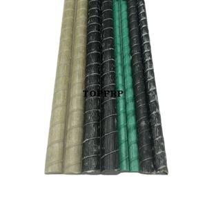 Barres d'armature en GFRP résistantes à la corrosion, barres d'armature en plastique renforcé de fibres de verre FRP - Product Image 1