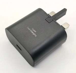 UK Plug 25W Super Fast Charging UK Adaptateur PD <span class=keywords><strong>Chargeur</strong></span> Câble USB pour <span class=keywords><strong>Samsung</strong></span> Galaxy <span class=keywords><strong>A33</strong></span> M53 S20 S21 S22 S23 Note 20 Ultra - Product Image 4