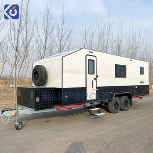 Remolque de viaje para campista al aire libre de alta calidad, caravana grande familiar, remolque todoterreno para acampar, remolque Rvs a la venta - Product Image 2