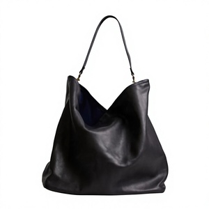 Pochette décontractée pour femme en cuir véritable de qualité supérieure, faite à la main, pliable, imperméable, légère, grande capacité, durable - Product Image 2