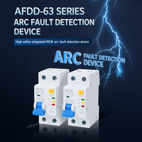 Disjoncteur de protection contre les arcs électriques AFDD, détection des étincelles, des fuites électriques et des courts-circuits RCBO