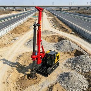 Plataforma de Perforación Rotatoria de Alta Resistencia para Perforaciones Profundas de Gran Diámetro para Obras de Cimentación de Infraestructuras de Puentes y Carreteras - Product Image 5