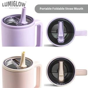 ถ้วยดูดสแตนเลสพับได้ความจุขนาดใหญ่40ออนซ์ถ้วย304ความร้อนกันรั่วซึมสำหรับเป็นของขวัญทางธุรกิจที่เก็บน้ำในรถ - Product Image 3