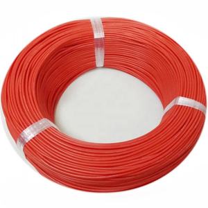 สายไฟฟ้าทนความร้อนสูง 300V AWM 1331 สายเคเบิลแบบยืดหยุ่น ทนความร้อน ผลิตจากวัสดุ FEP PFA PTFE ETFE สายยางซิลิโคนเปลือย - Product Image 2