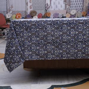 Organic Cotton <b>Table</b> Cloth Handmade With Hand Block Printing Stylish And Durable Dining <b>Table</b> <b>Cover</b> For Modern Home Decor - Product Image 3