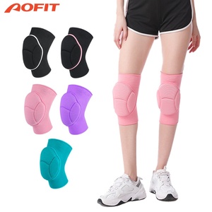 Hot Selling Thickened Sponge Dance Knee Pads Patella Non-Slip Kneeling Protection Basketball Volleyball Running Knee <strong>Brace</strong> - Product Image 1