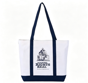 Women's Eco-Friendly Recycled <b>Canvas</b> <b>Tote</b> Bag Durable Folding Zipper Pocket Printed Logo for Weekend Parties Beach Use PC - Product Image 1