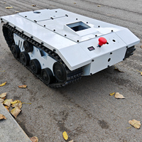 Châssis de robot RC certifié CE, télécommande sans fil, conception modulaire personnalisée, tout-terrain, couple élevé, directement de l'usine