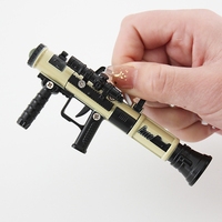Vente en gros de lance-roquettes miniatures en métal M3E1 de 11 cm, lance-roquettes à balles molles créatifs pour cadeaux