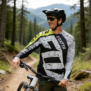 Camiseta de Ciclismo de <span class=keywords><strong>Montaña</strong></span> 2026, Jersey de Ciclismo para Motocicleta, Camiseta de <span class=keywords><strong>Bicicleta</strong></span> MTB, Camisetas DH MX, Jersey de Motocross Todoterreno - Product Image 2