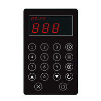 Sistem Panggilan Pelayan Nirkabel Sistem Panggilan Keypad Panggilan Koki Pelayan Restoran untuk Kafe Toko Hookah Klinik Rumah Sakit