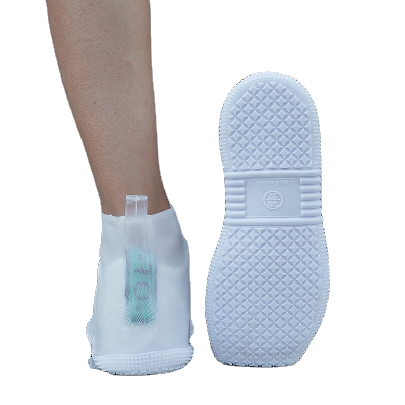 Нескользящие Чехлы для обуви для взрослых, водонепроницаемые резиновые сапоги из ПВХ, Нескользящие Чехлы для обуви для взрослых и детей