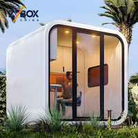 Cabines mobiles intelligentes de luxe à 2 chambres, prêtes à être expédiées, certifiées CE CPR SAA WaterMark, maison préfabriquée en conteneur US AU NZ EU